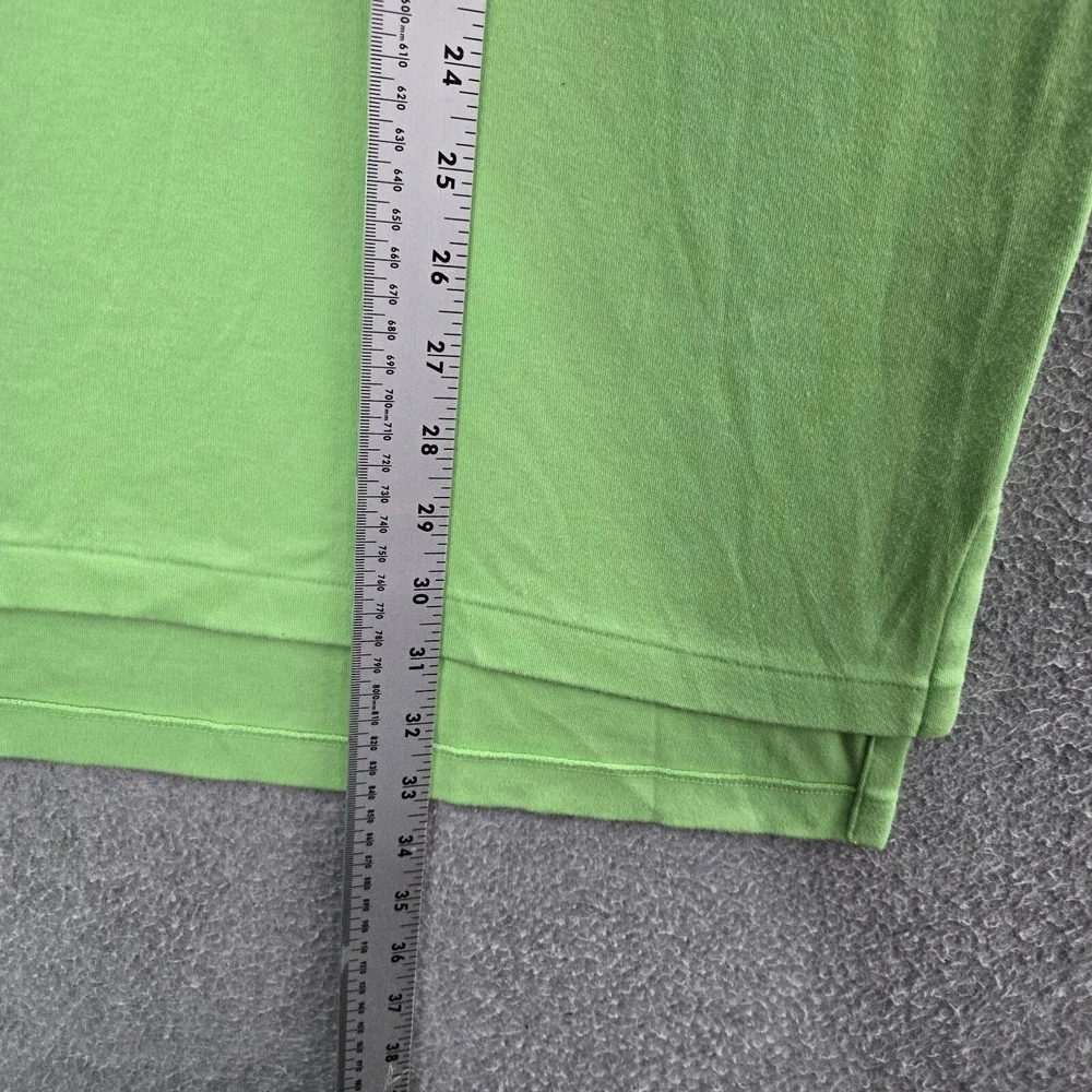 Polo Ralph Lauren Men Polo Shirt‎ Large Green Logo Short Sleeve Pony Embroidered